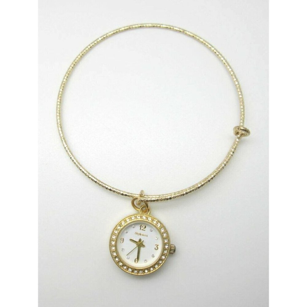 Women's Style & Co Water Resistant Analog 24mm Dial Bracelet Watch (D261)